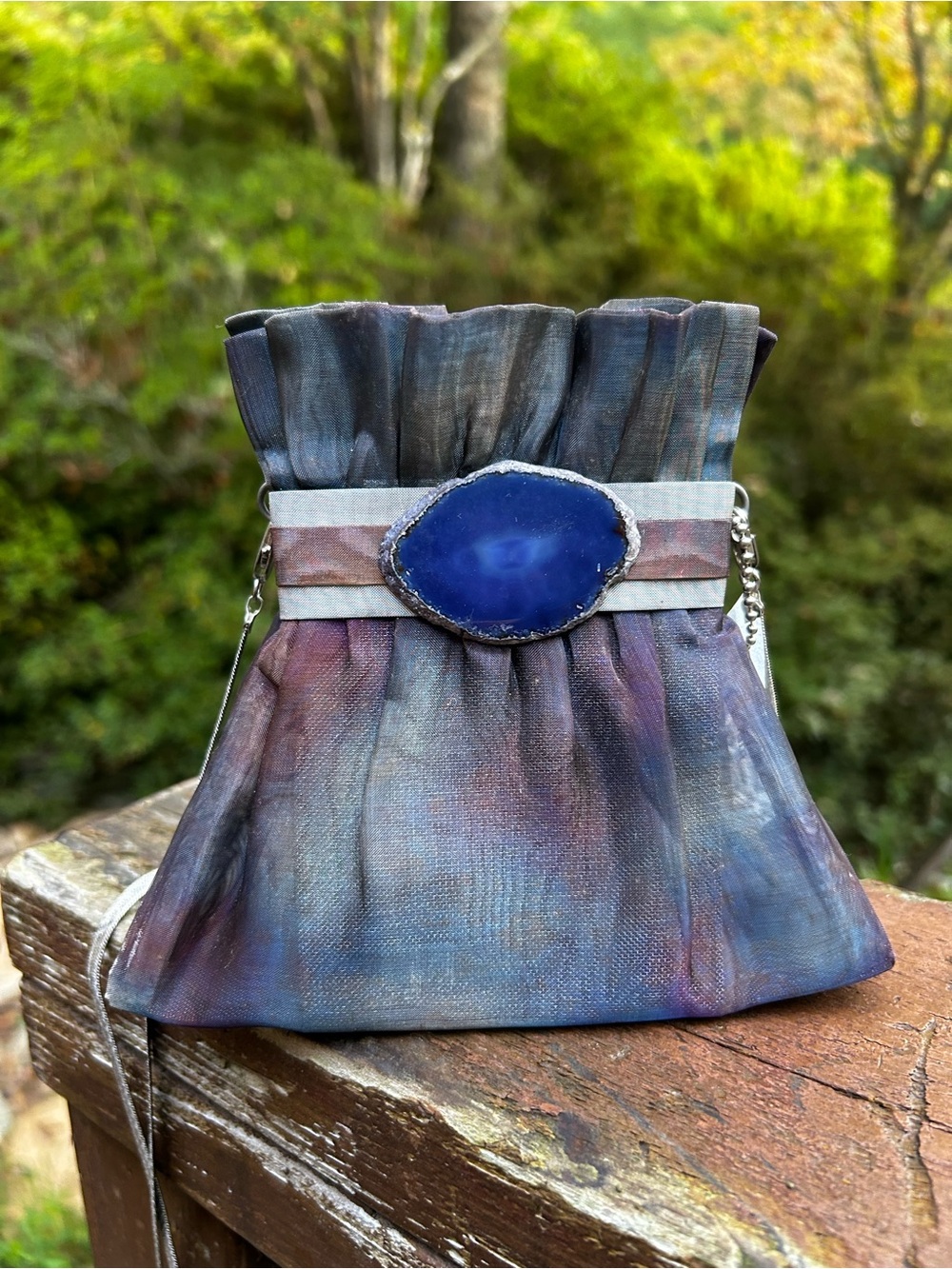 Bo’sArt Opera Collection, evening purse with Agate Accent